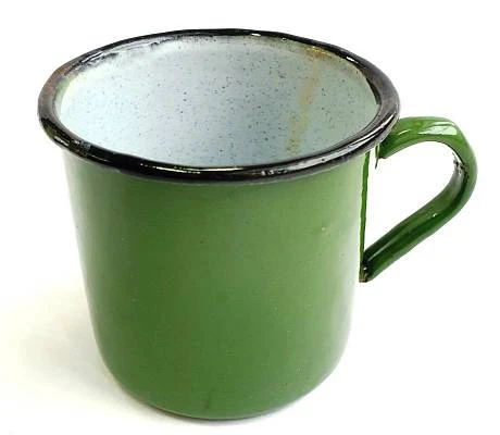 Кружка солдатская эмалированная 0.2 л. СССР фото