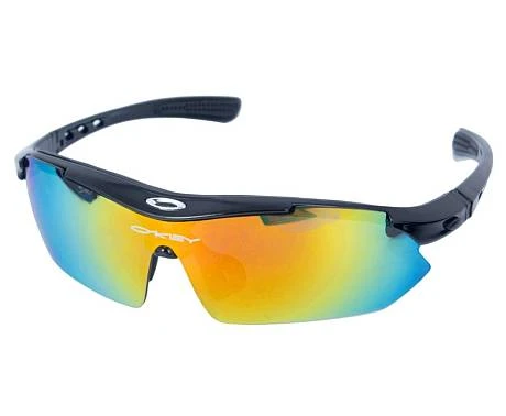 Очки тактические со сменными линзами OAKLEY 5в1 фото