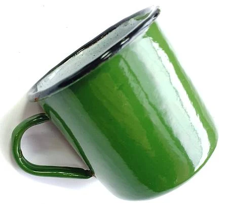 Кружка солдатская эмалированная 0.2 л. СССР фото