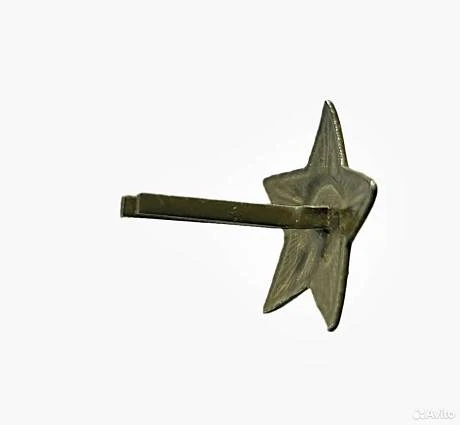 Звезда звездочки на пилотку СА СССР оригинальные защитного цвета фото
