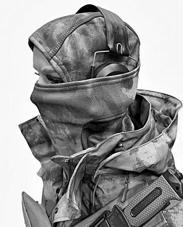 Балаклава военная тактическая зимняя зеленый кмф Tactical 7.26 фото