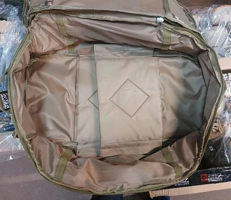 Тактический рюкзак сумка баул армейский Tactica 7.62 олива 70 литров  фото