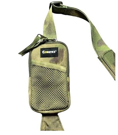 Сумка тактическая через плечо для ношения пистолета Gongtex Single Shoulder Bag мультикам фото
