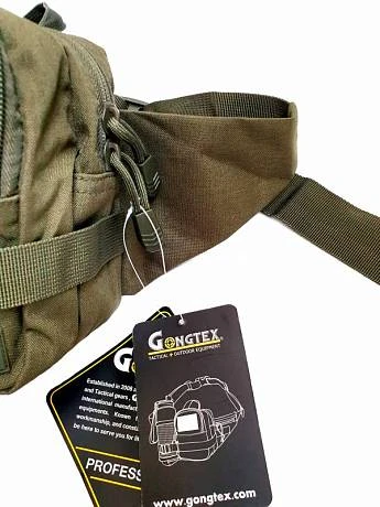 Сумка тактическая Gongtex арт. 00377 хаки фото