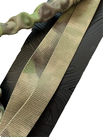 Тактический оружейный ремень двухточечный с амортизаторами Gongtex Gun Sling GLS 0004 олива фото