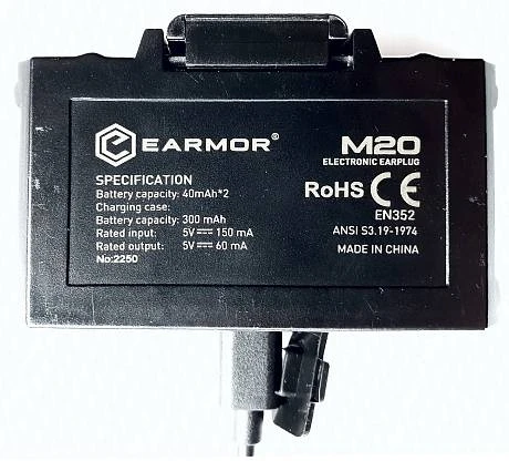 Активные беруши наушники для стрельбы EARMOR M20 фото