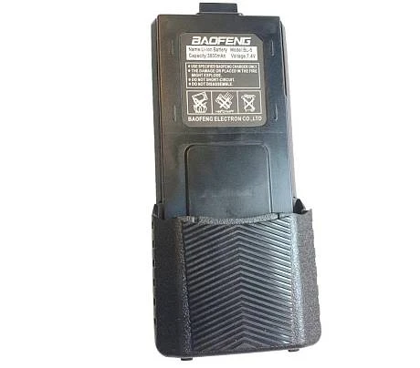 Аккумулятор усиленный батарея увеличенной емкости BL-5 для рации Baofeng UV-5R 3800 мАч фото