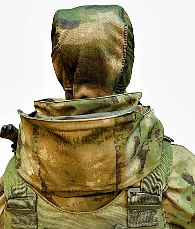 Балаклава военная тактическая зимняя зеленый кмф Tactical 7.26 фото