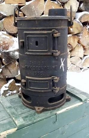Печь буржуйка з-д им. Л. М. Кагановича 1955 г. фото