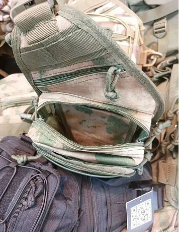 Тактическая сумка через плечо с кобурой 7.62 Tactical мультикам фото
