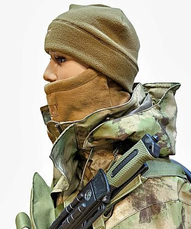 Шапка флисовая тактическая 7.62 Кайот фото