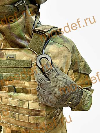 Кнопка тактическая PTT с адаптером тип К для гарнитуры переходник на рацию фото