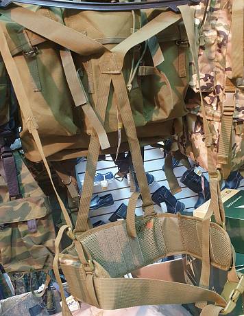 Боевой тактический пояс разгрузка с наплечными лямками фото
