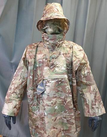 Плащ дождевик накидка пончо армейское Gongtex Tactical multicam фото