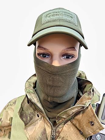 Флисовый шарф труба баффа TF олива фото