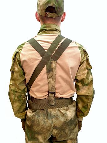 Тактическая сумка через плечо с кобурой 7.62 Tactical олива фото