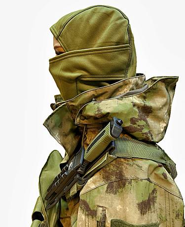Балаклава военная тактическая зимняя Олива Tactical 7.26 фото
