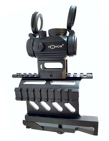 Планка пикатини вивер weaver боковой кронштейн на ак быстросъёмный фото