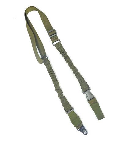 Тактический оружейный ремень двухточечный с амортизаторами Gongtex Gun Sling GLS 0004 олива фото
