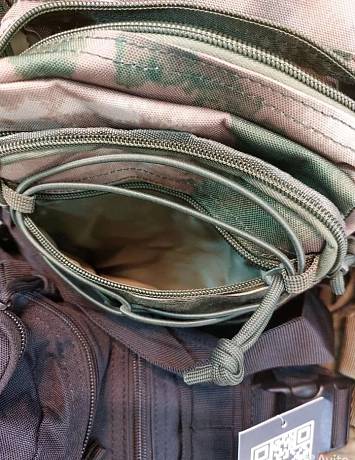 Тактическая сумка через плечо с кобурой 7.62 Tactical олива фото