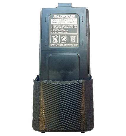 Аккумулятор усиленный батарея увеличенной емкости BL-5 для рации Baofeng UV-5R 3800 мАч фото