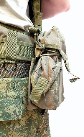 Разгрузка РПС тактическая армейская поясная олива фото