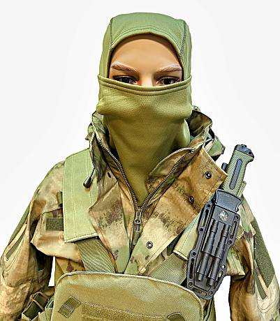 Балаклава военная тактическая зимняя Олива Tactical 7.26 фото