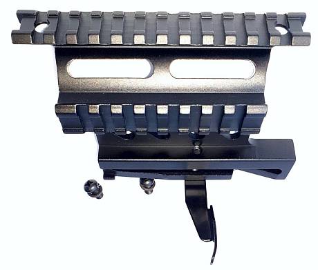 Планка пикатини вивер weaver боковой кронштейн на ак быстросъёмный фото